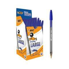 Bolígrafo bic cristal x-large tinta azul 1,6 mm PACK 50 UNIDADES - Imagen 8