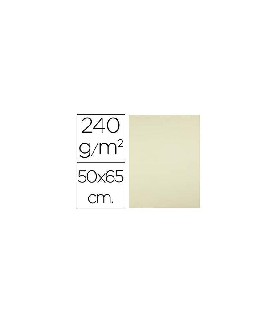 Cartulina liderpapel 50x65 cm 240g/m2 amarillo PACK 125 UNIDADES - Imagen 2