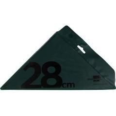 Escuadra liderpapel 28 cm acrilico verde PACK 10 UNIDADES - Imagen 4