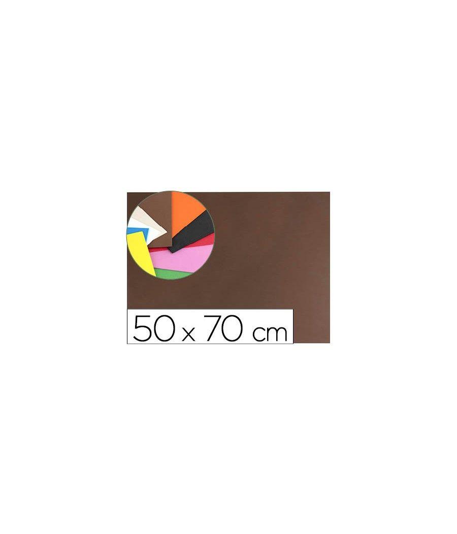 Goma eva liderpapel 50x70cm 60g/m2 espesor 1.5mm marron PACK 10 UNIDADES - Imagen 2