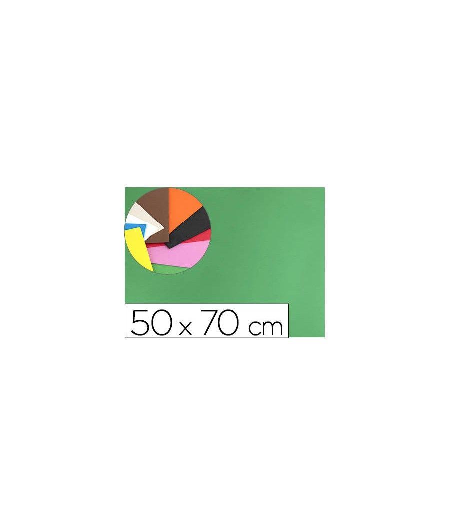 Goma eva liderpapel 50x70cm 60g/m2 espesor 1.5mm verde PACK 10 UNIDADES - Imagen 2