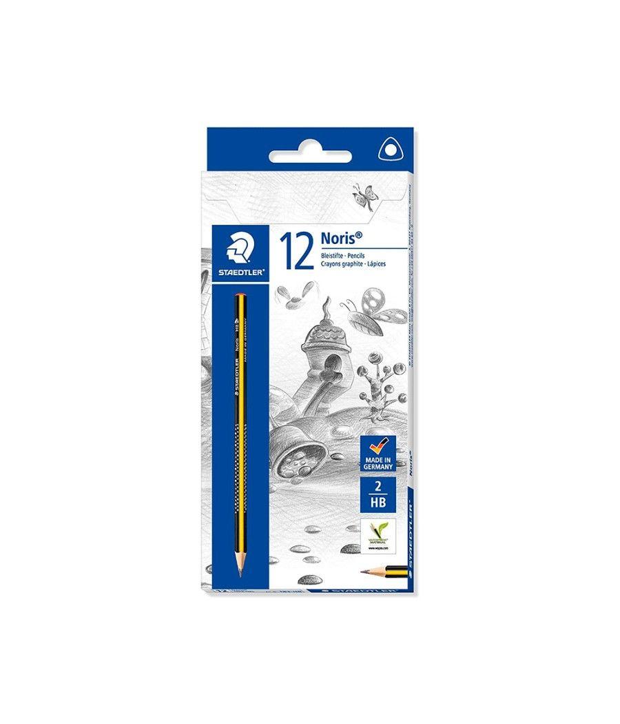 Lápices de grafito staedtler triplus slim triangular mina de 2 mm PACK 12 UNIDADES - Imagen 3