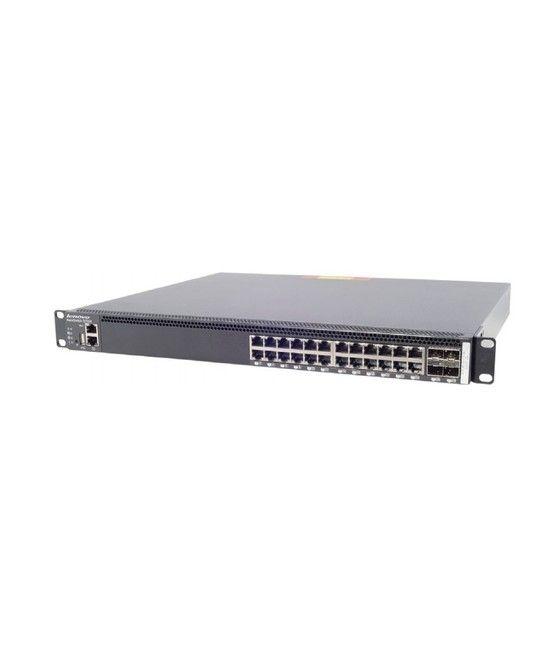 Lenovo RackSwitch G7028 Gestionado L2 Gigabit Ethernet (10/100/1000) 1U Negro - Imagen 1
