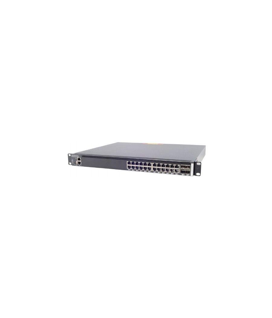 Lenovo RackSwitch G7028 Gestionado L2 Gigabit Ethernet (10/100/1000) 1U Negro - Imagen 1