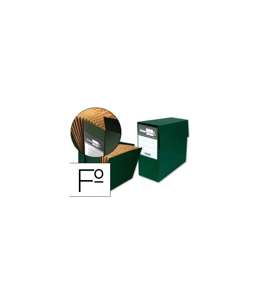 Caja transferencia con fuelle folio verde - Imagen 2