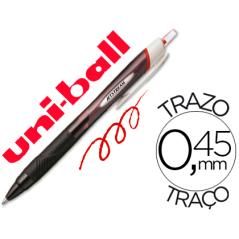 Bolígrafo uni-ball jet stream sport sxn-150 tinta hibrida rojo PACK 12 UNIDADES - Imagen 2
