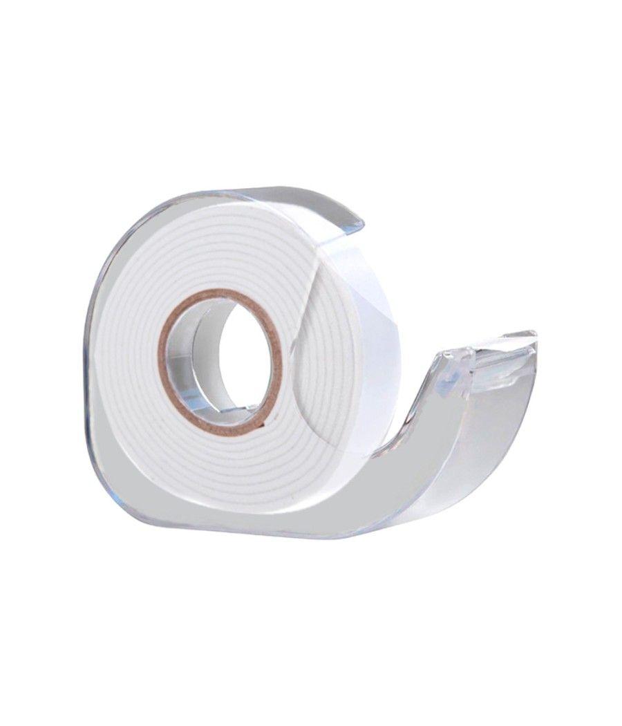 Cinta adhesiva q-connect doble cara 33 mt x 25 mm PACK 6 UNIDADES - Imagen 6