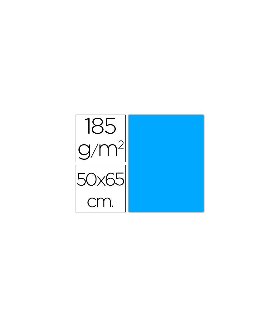 Cartulina guarro azul maldivas -50x65 cm -185 gr PACK 25 UNIDADES - Imagen 2