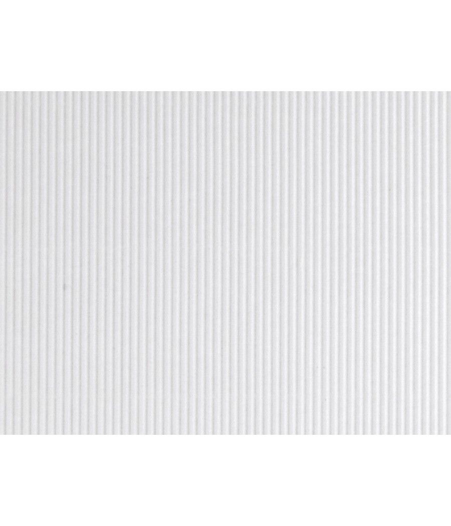 Cartón ondulado liderpapel 50 x 70cm 320g/m2 blanco PACK 10 UNIDADES - Imagen 4