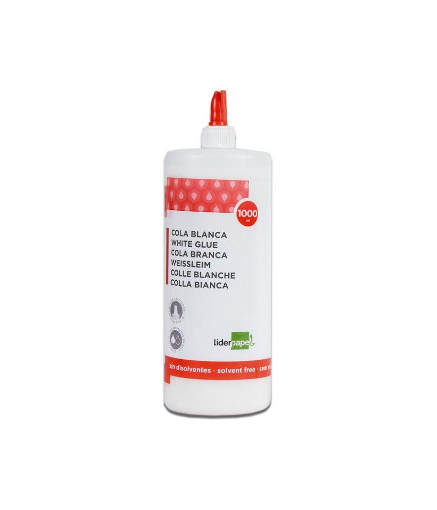 Pegamento cola blanca lavable liderpapel 1000 ml - Imagen 3