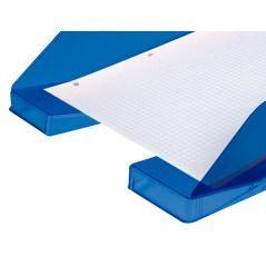 Bandeja sobremesa plástico q-connect azul transparente 240x70x340 mm PACK 6 UNIDADES - Imagen 5