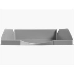 Bandeja sobremesa plástico q-connect gris opaco 240x70x340 mm PACK 6 UNIDADES - Imagen 3