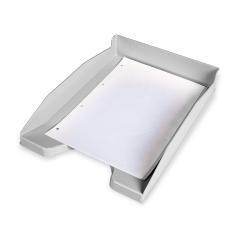 Bandeja sobremesa plástico q-connect gris opaco 240x70x340 mm PACK 6 UNIDADES - Imagen 5