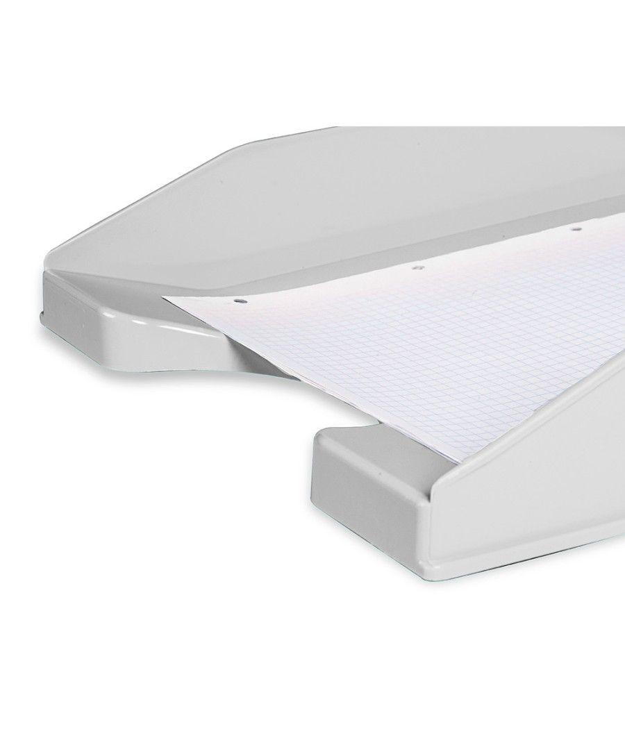 Bandeja sobremesa plástico q-connect gris opaco 240x70x340 mm PACK 6 UNIDADES - Imagen 6