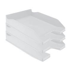 Bandeja sobremesa plástico q-connect gris opaco 240x70x340 mm PACK 6 UNIDADES - Imagen 7