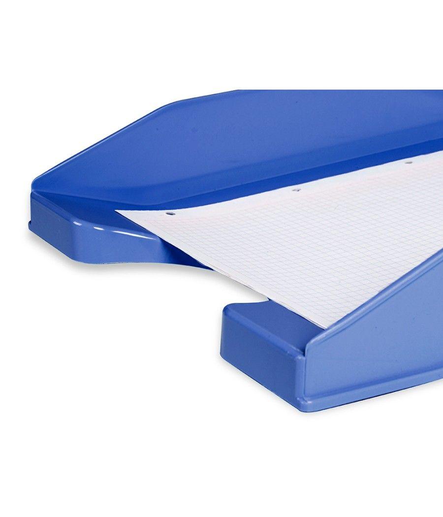 Bandeja sobremesa plástico q-connect azul opaco 240x70x340 mm PACK 6 UNIDADES - Imagen 6