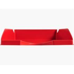 Bandeja sobremesa plástico q-connect rojo opaco 240x70x340 mm PACK 6 UNIDADES - Imagen 3