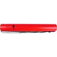 Portaplanos plástico liderpapel diametro 6 cm extensible hasta 80 rojo - Imagen 4