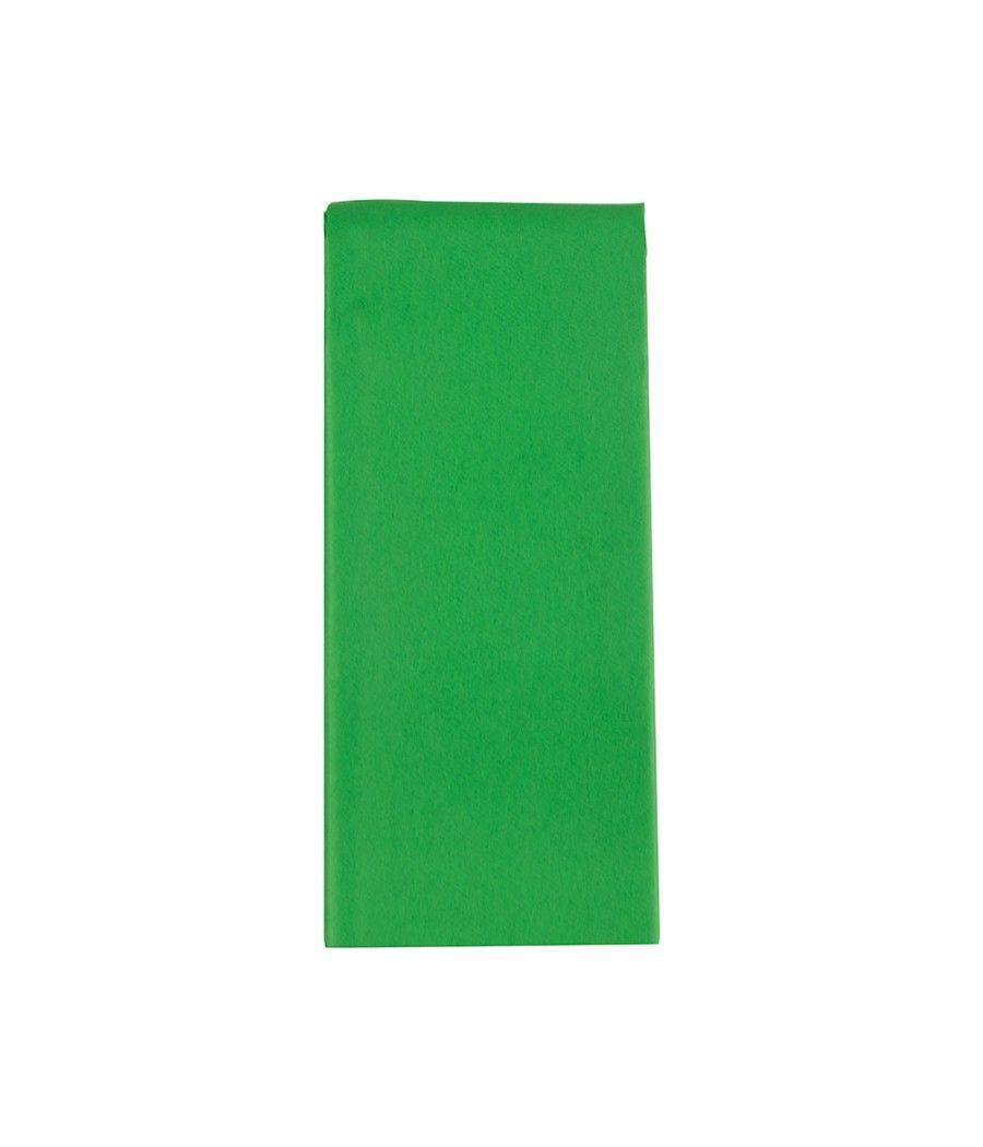 Papel seda liderpapel 52x76cm 18g/m2 bolsa de 5 hojas verde - Imagen 4