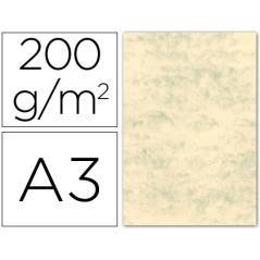 Cartulina marmoleada din a3 200 gr. gris paquete de 100 h - Imagen 2