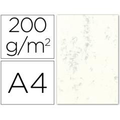Cartulina marmoleada din a4 200 gr. gris paquete de 100 h - Imagen 2
