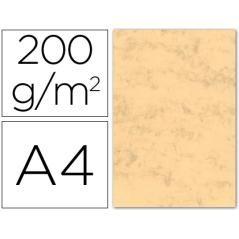 Cartulina marmoleada din a4 200 gr. ocre paquete de 100 h - Imagen 2