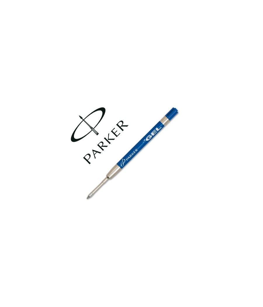 Recambio para bolígrafo de punta media Parker Quinkflow color azul 