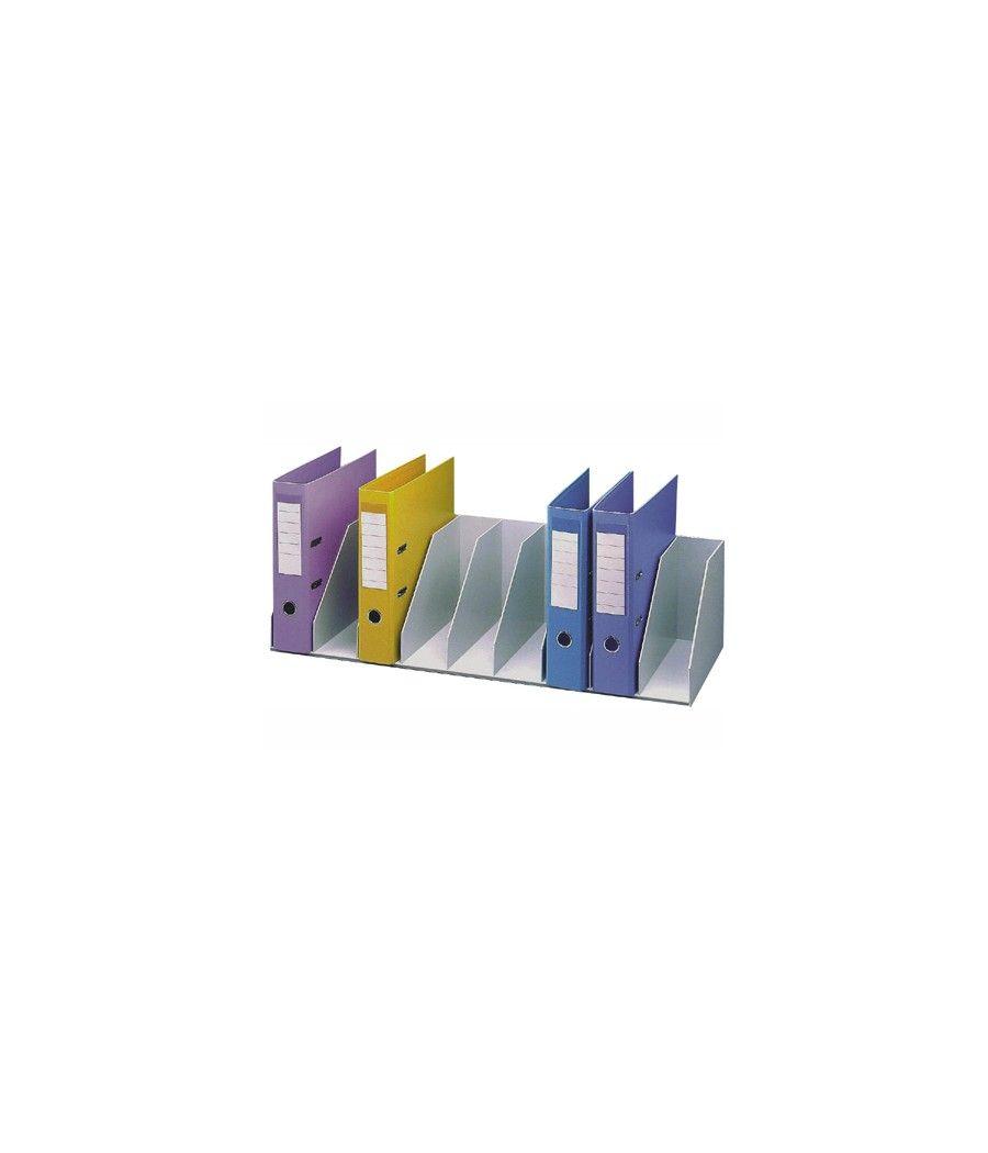 Organizador de armario fast- paperflow gris. baldas fijas 802 mm 9 compartimentos - Imagen 2