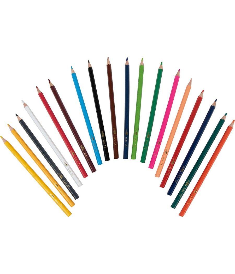 Lápices de colores liderpapel caja de 18 colores - Imagen 6