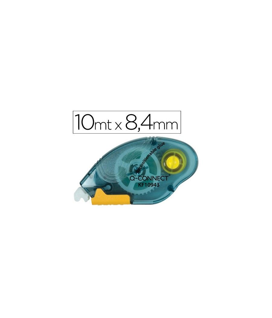 Pegamento q-connect roller compact no permanente -6,5 mm de ancho x 10 mt -unidad - Imagen 2