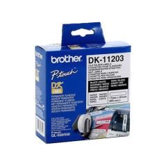 Etiqueta adhesiva brother dk11203 -tamaño 17x87 mm para impresoras de etiquetas ql -300 etiquetas- - Imagen 2