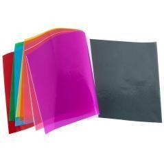 Bloc trabajos manuales liderpapel celofán 240x315mm 10 hojas colores surtidos PACK 10 UNIDADES - Imagen 6