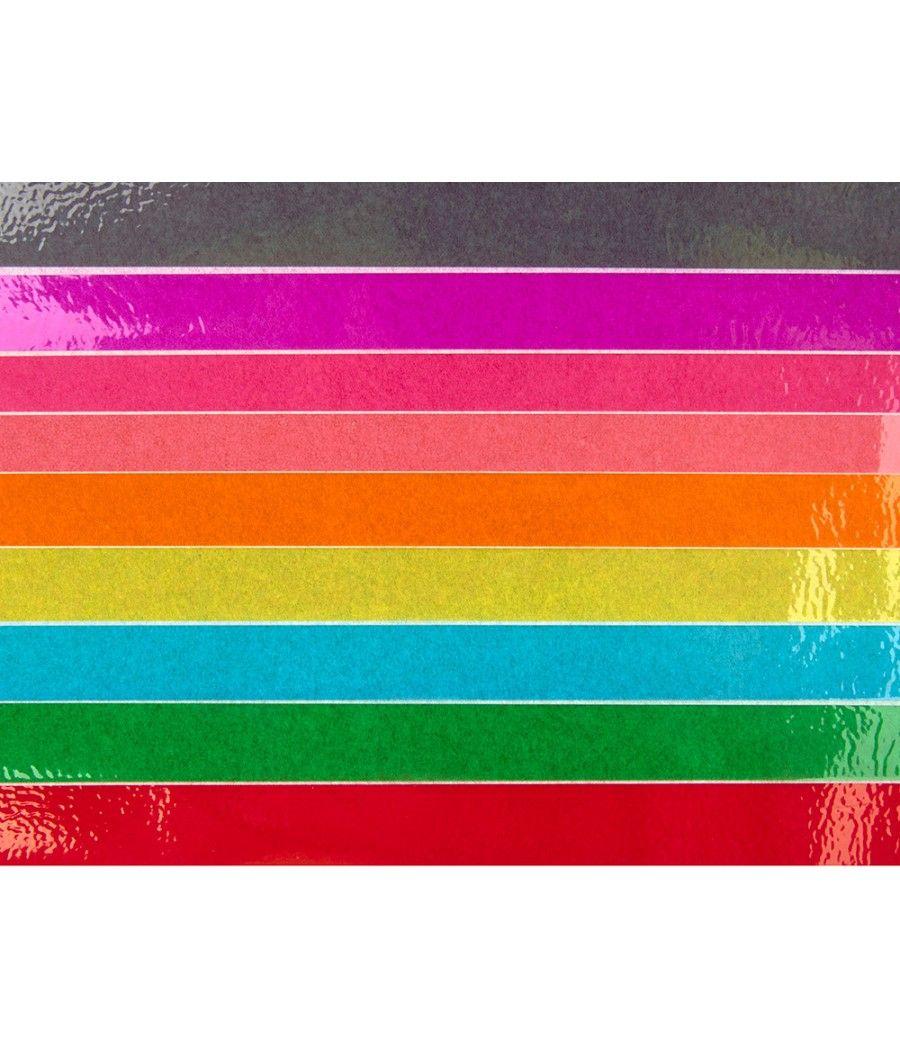 Bloc trabajos manuales liderpapel celofán 240x315mm 10 hojas colores surtidos PACK 10 UNIDADES - Imagen 7