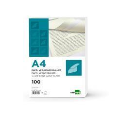 Papel verjurado liderpapel a4 120g/m2 blanco paquete de 100 hojas - Imagen 3