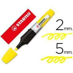 Rotulador stabilo boss luminator amarillo tinta luquida PACK 5 UNIDADES