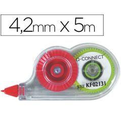 Corrector q-connect cinta mini blanco 4,2mm x 5 m en blister - Imagen 2