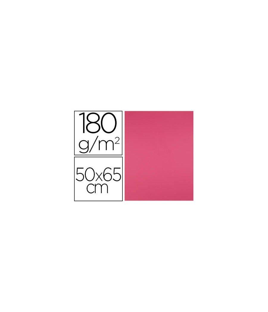 Cartulina liderpapel 50x65 cm 180g/m2 fucsia PACK 125 UNIDADES - Imagen 2