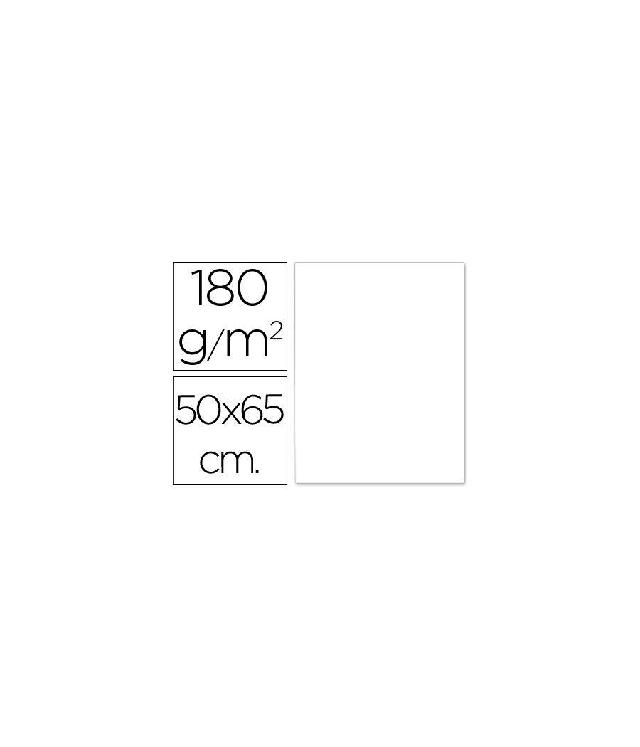 Cartulina liderpapel 50x65 cm 180g/m2 blanco PACK 125 UNIDADES - Imagen 2