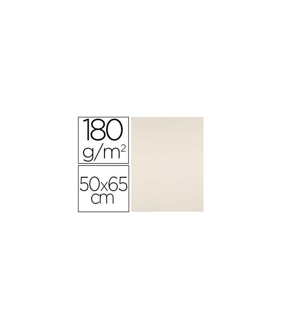 Cartulina liderpapel 50x65 cm 180g/m2 crema PACK 125 UNIDADES - Imagen 2