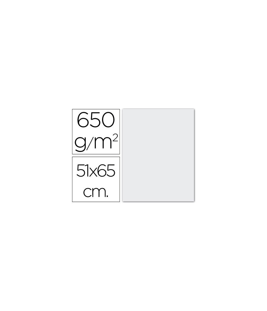Cartulina extra blanca 650 gr 51x65 cm unidad PACK 50 UNIDADES - Imagen 2