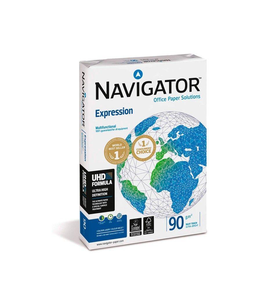 Papel fotocopiadora navigator din a4 90 gramos paquete de 500 hojas - Imagen 5