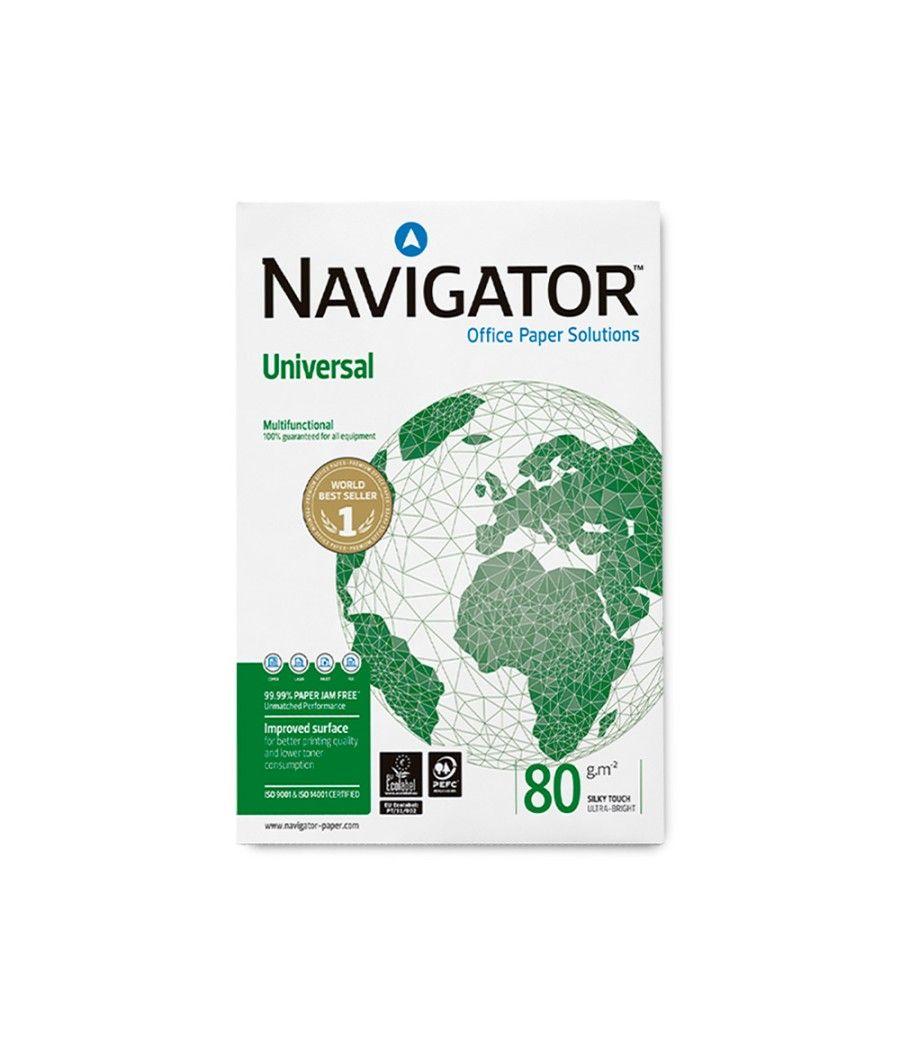 Papel fotocopiadora navigator din a3 80 gramos papel multiuso ink-jet y láserpaquete de 500 hojas - Imagen 4