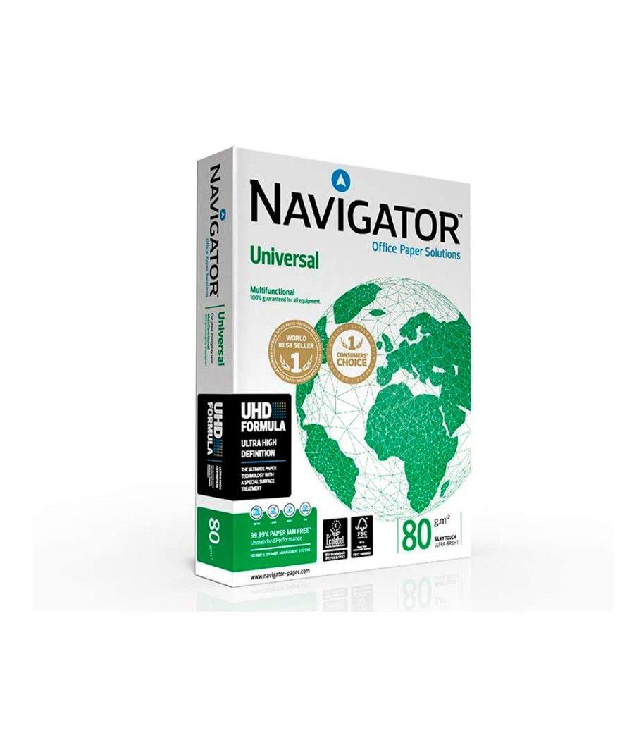 Papel fotocopiadora navigator din a3 80 gramos papel multiuso ink-jet y láserpaquete de 500 hojas - Imagen 5