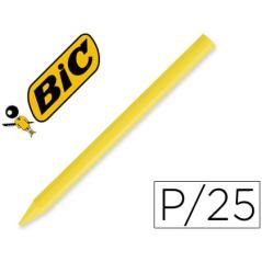 Lápices plastidecor unicolor amarillo-04 caja con 25 lápices - Imagen 2