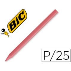 Lápices plastidecor unicolor rosa-11 caja con 25 lápices - Imagen 2