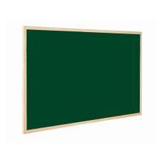 Pizarra verde q-connect marco de madera 120x90 cm sin repisa - Imagen 4