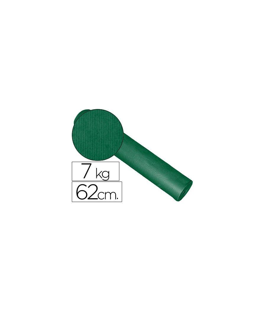 Papel fantasía kraft liso kfc bobina 62 cm 7 kg color verde - Imagen 2