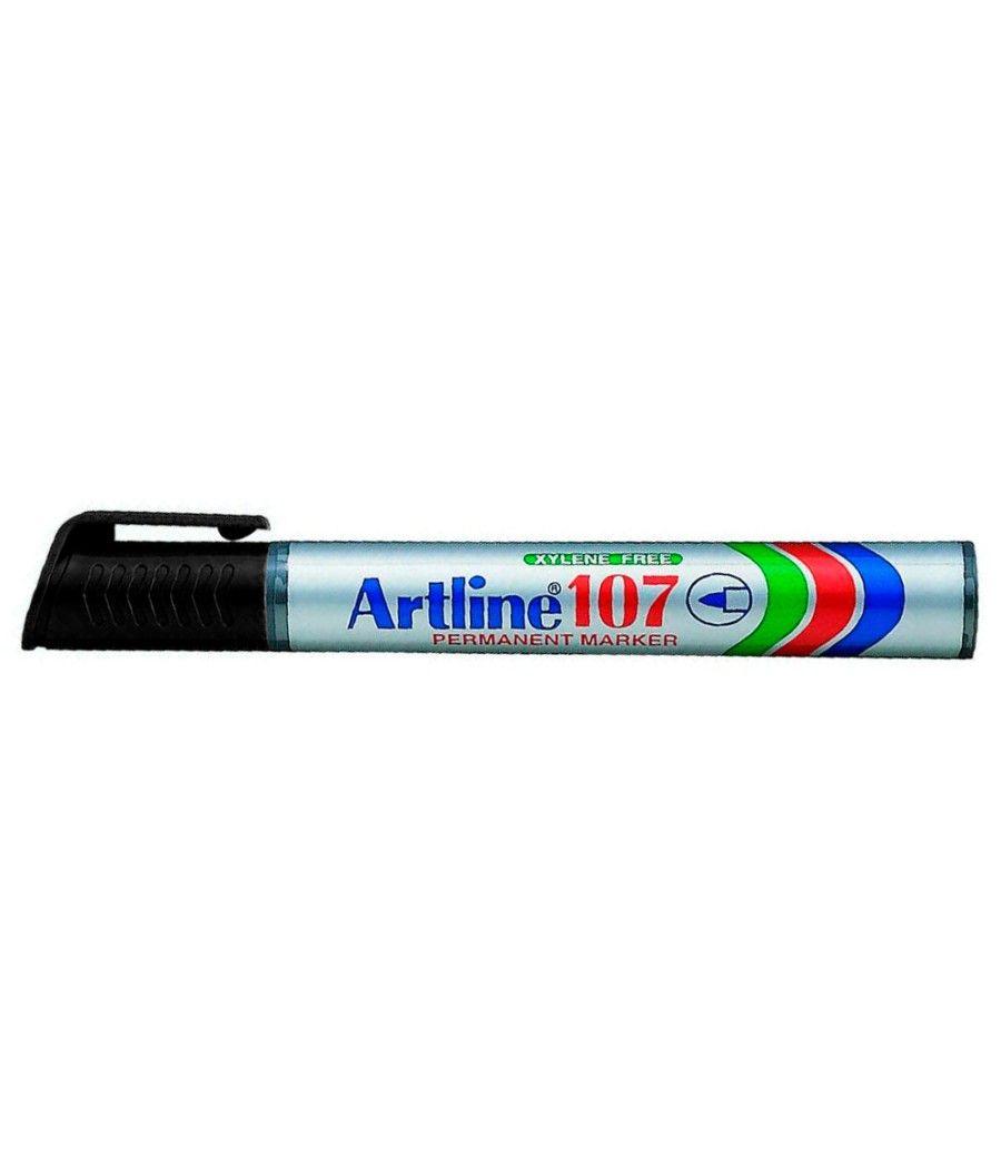 Rotulador artline marcador permanente 107 negro -punta redonda - Imagen 4