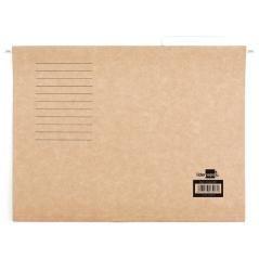 Carpeta colgante liderpapel folio kraft PACK 10 UNIDADES - Imagen 3