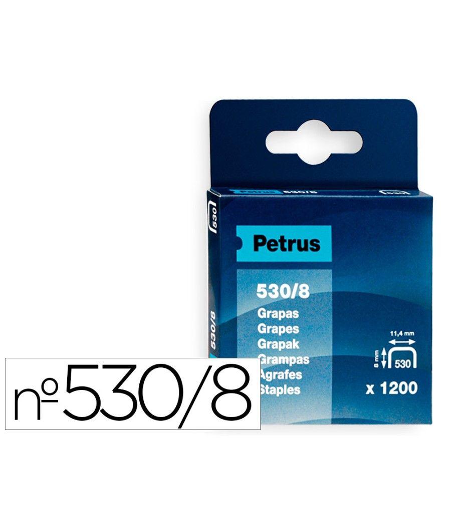 Grapas petrus nº 530/8 caja de 1200 unidades - Imagen 2